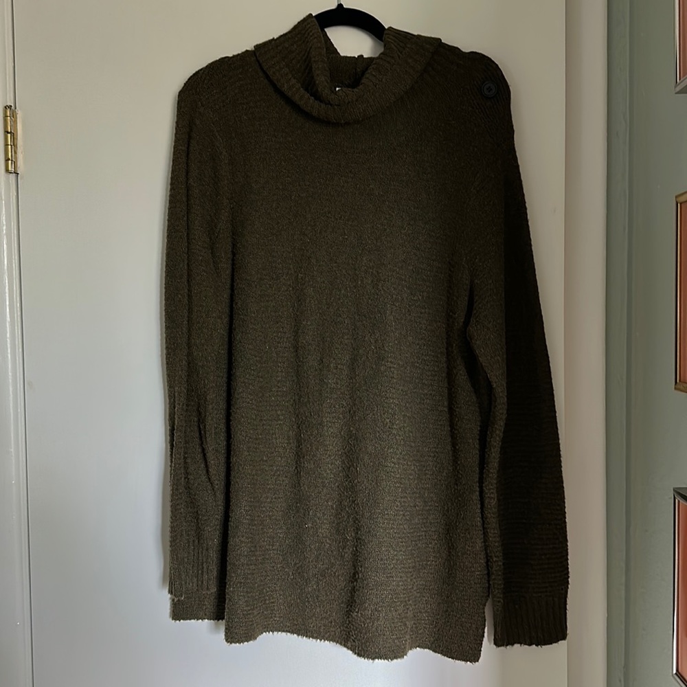 Pink Clover‎ Turtleneck Tunic Sweater